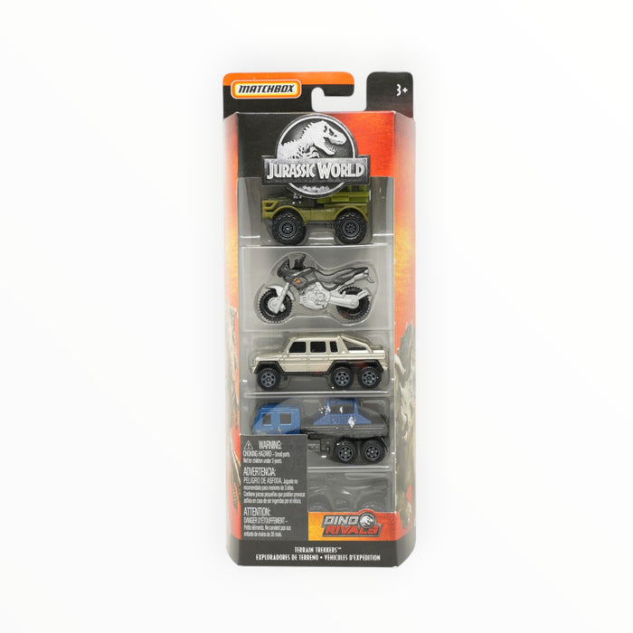 Matchbox Terrain Trekkers - Jurassic World 5-Packs (2019) #1