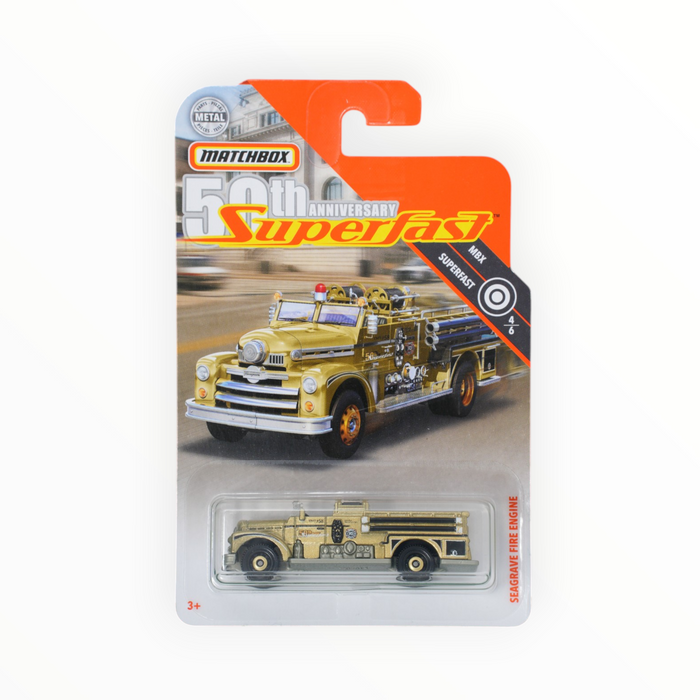 Matchbox Seagrave Fire Engine - Superfast (Gold) (2019) 4/6