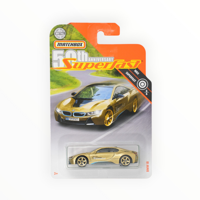 Matchbox BMW i8 - Superfast (Gold) (2019) 6/6