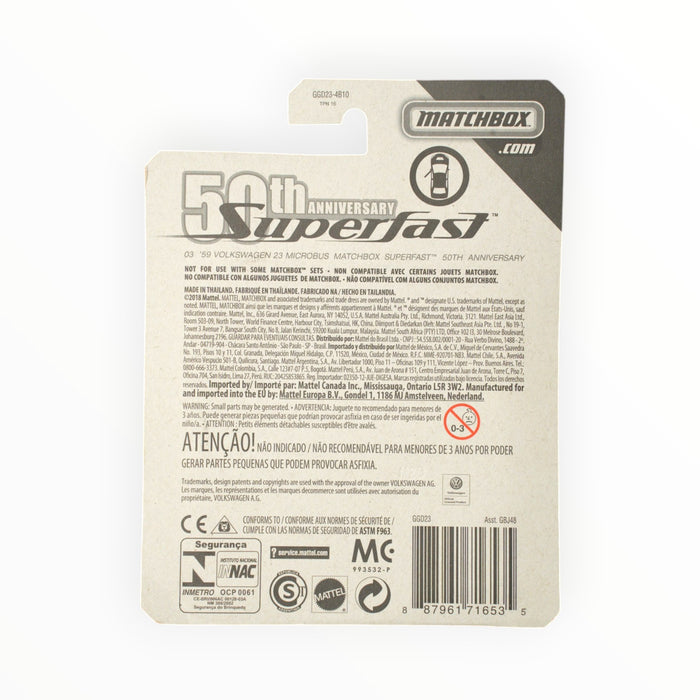 Matchbox '59 Volkswagen 23 Microbus - Superfast (2019) #3