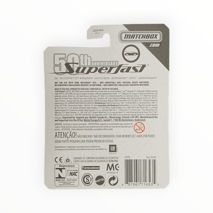 Matchbox '16 Corvette Stingray - Superfast (2019) #6