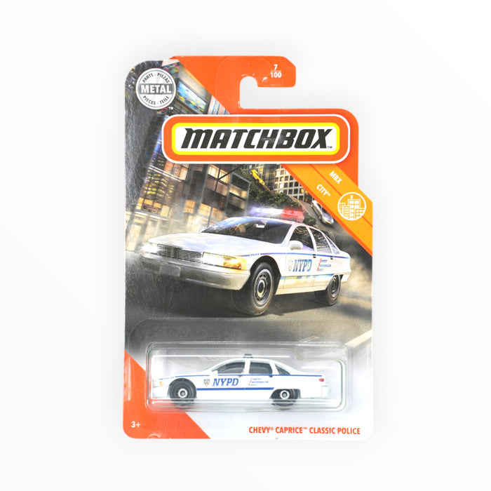 Matchbox Chevy Caprice Classic Police - Mainline (2020) 7/100