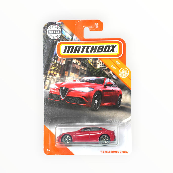 Matchbox '16 Alfa Romeo Giulia - Mainline (2020) 12/100