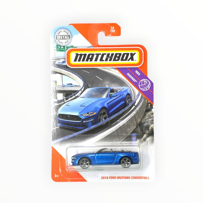 Matchbox 2018 Ford Mustang Convertible - Mainline (2020) 54/100