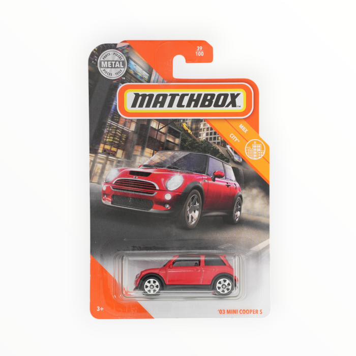 Matchbox '03 Mini Cooper S - Mainline (2020) 39/100