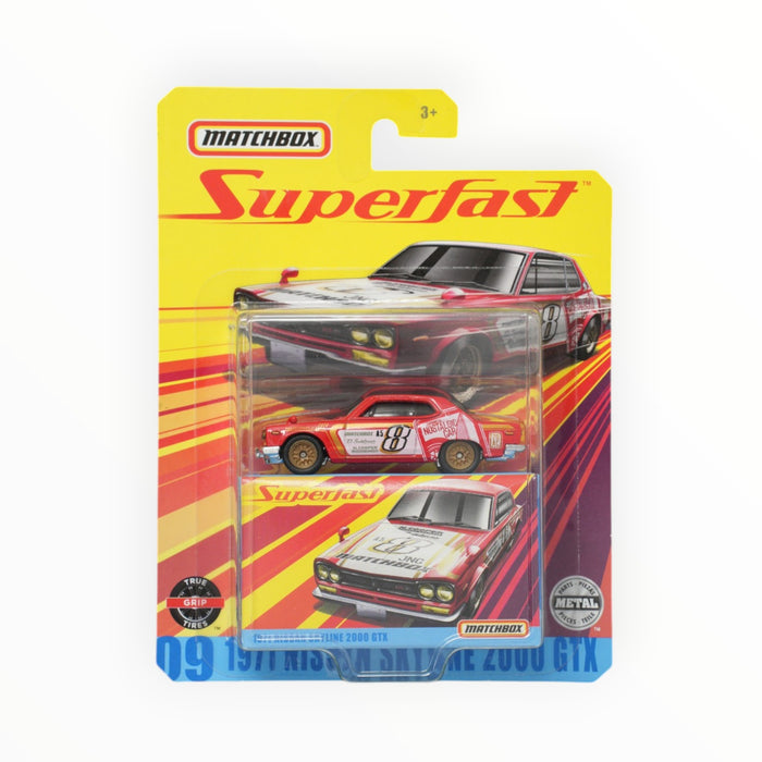 Matchbox 1971 Nissan Skyline 2000 GTX - Superfast (2020) #9