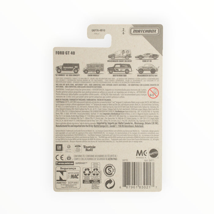 Matchbox Ford GT 40 (Sugar Daddy) Candy Series (2020) 1/6