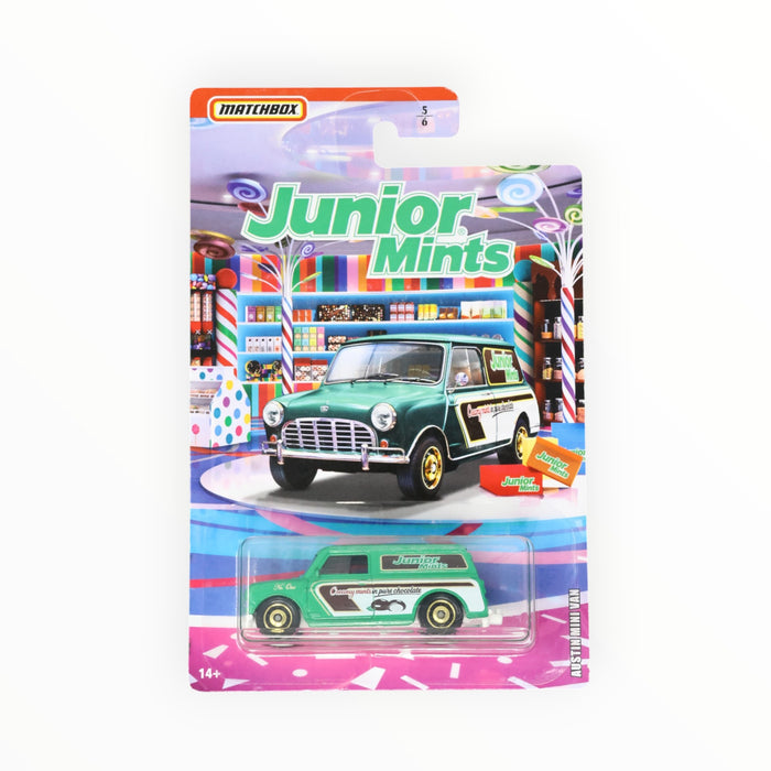 Matchbox Austin Mini Van (Junior Mints) Candy Series (2020) 1/6