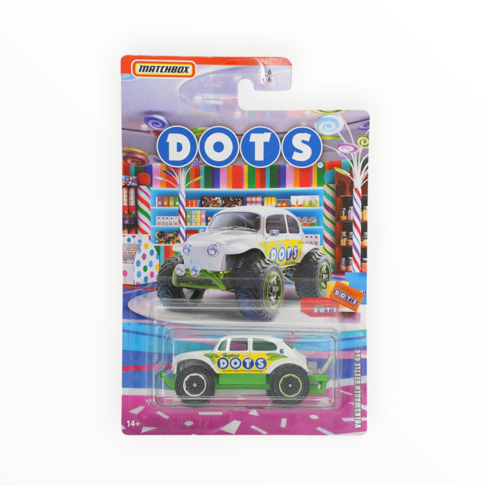Matchbox Volkswagen Beetle 4x4 (DOTS) Candy Series (2020) 1/6
