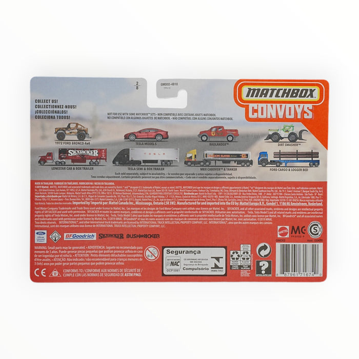 Matchbox Tesla Semi / Box Trailer / 2015 Tesla Model S - Convoys (2020) 2/8