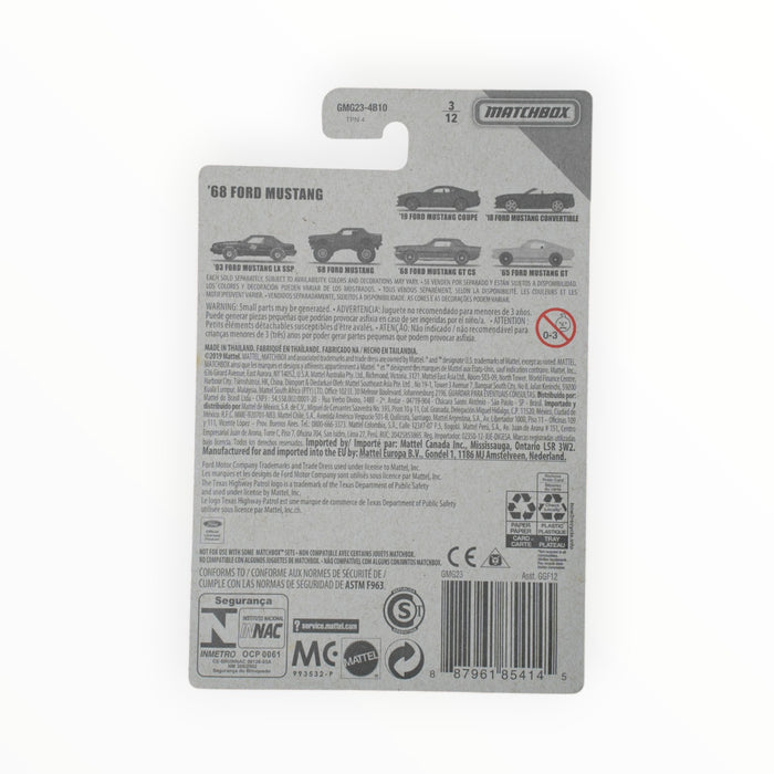 Matchbox '68 Ford Mustang - Ford Mustang Series (2020) 3/12