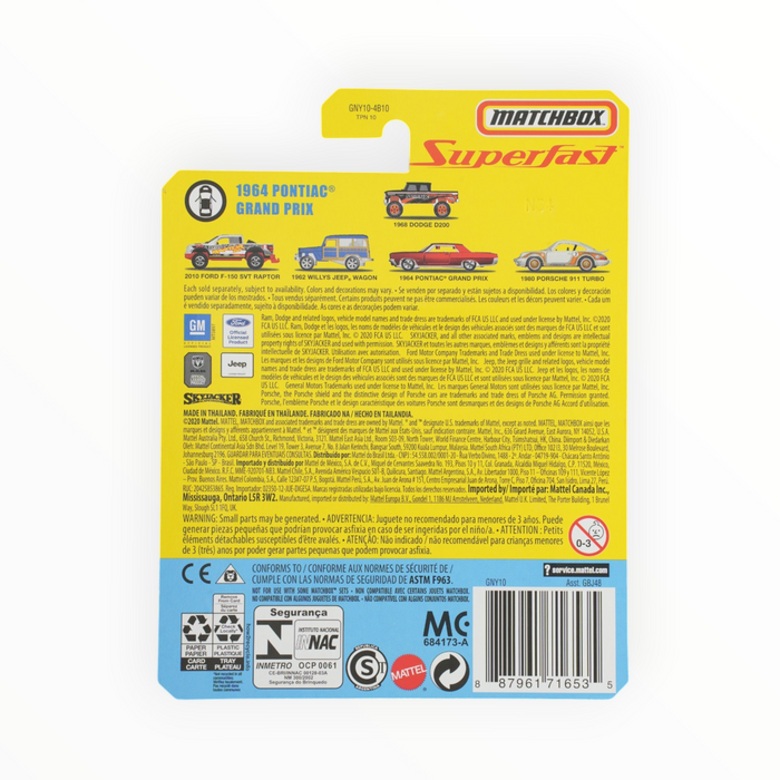 Matchbox 1964 Pontiac Grand Prix - Superfast (2020) #14