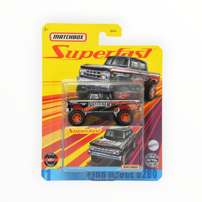 Matchbox 1968 Dodge D200 - Superfast (2020) #11