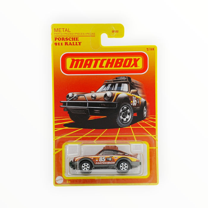 Matchbox Porsche 911 Rally - Retro Series (2020) 7/12