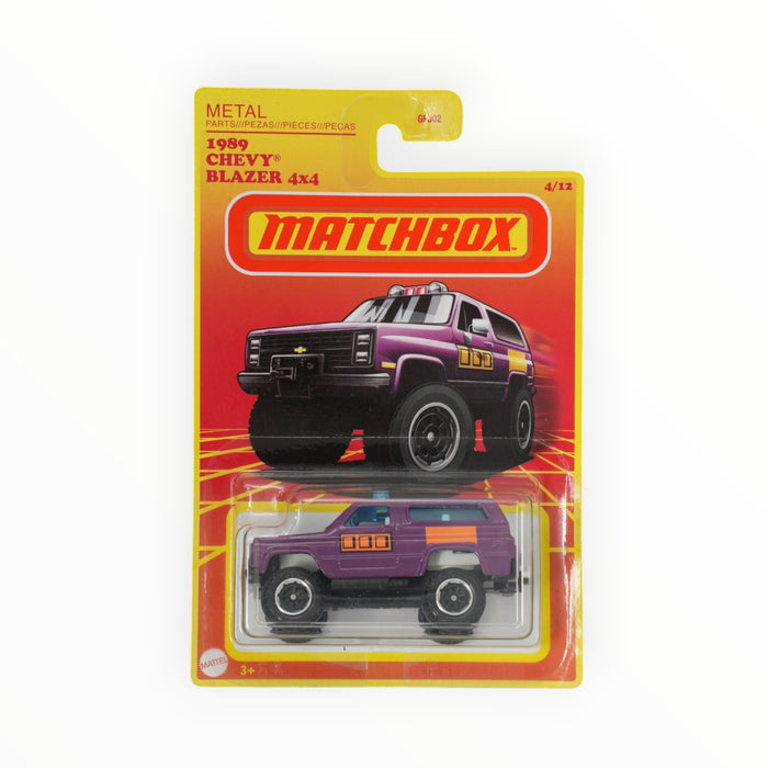 Matchbox 1989 Chevy Blazer 4x4 - Retro Series (2020) 4/12
