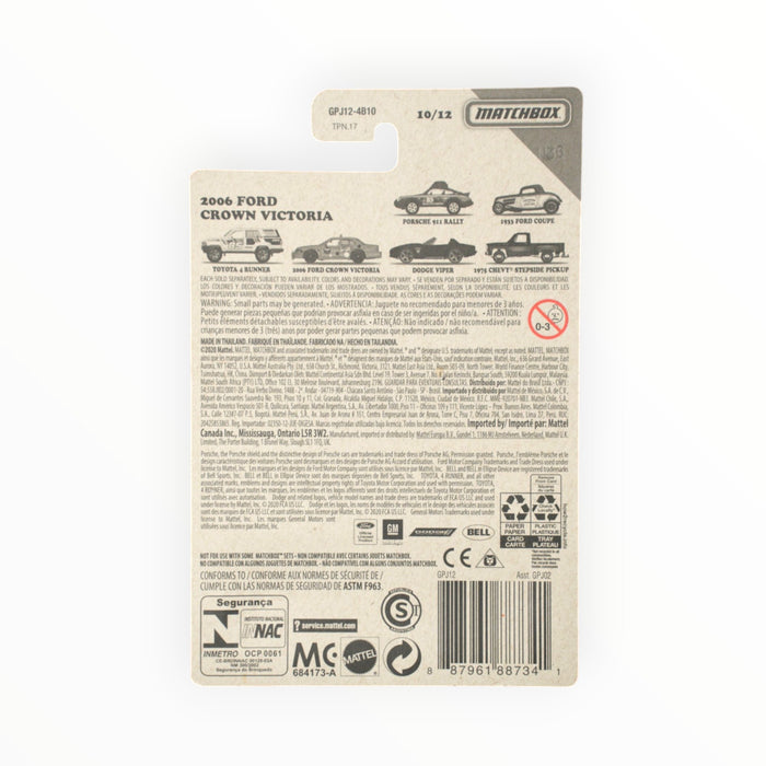 Matchbox 2006 Ford Crown Victoria - Retro Series (2020) 10/12