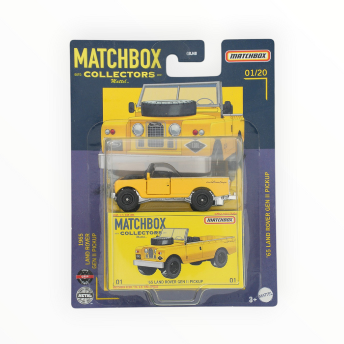 Matchbox '65 Land Rover Gen II Pickup - Collectors Series (2021) 1/20