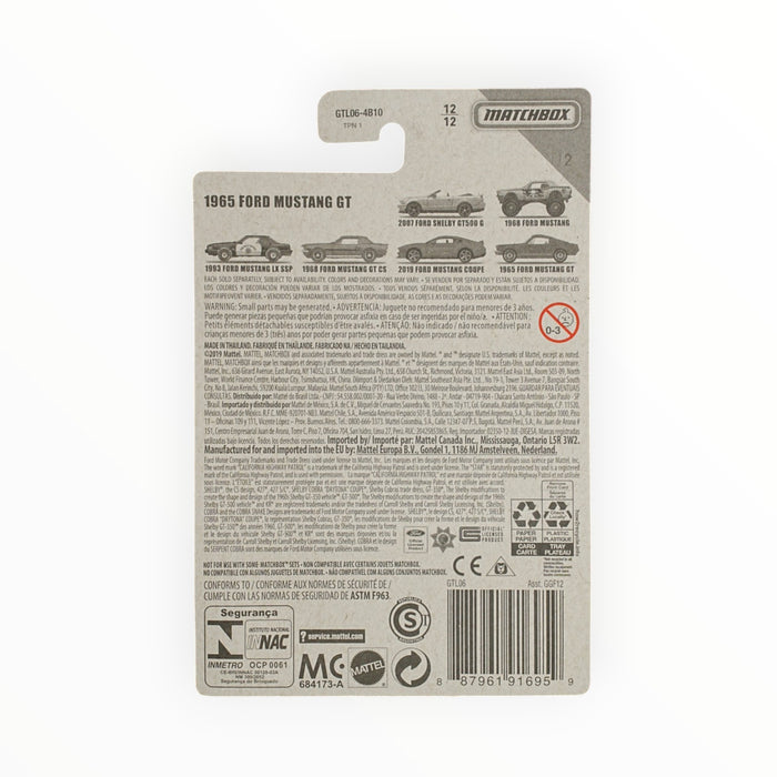 Matchbox 1965 Ford Mustang GT - Ford Mustang Series (2020) 12/12