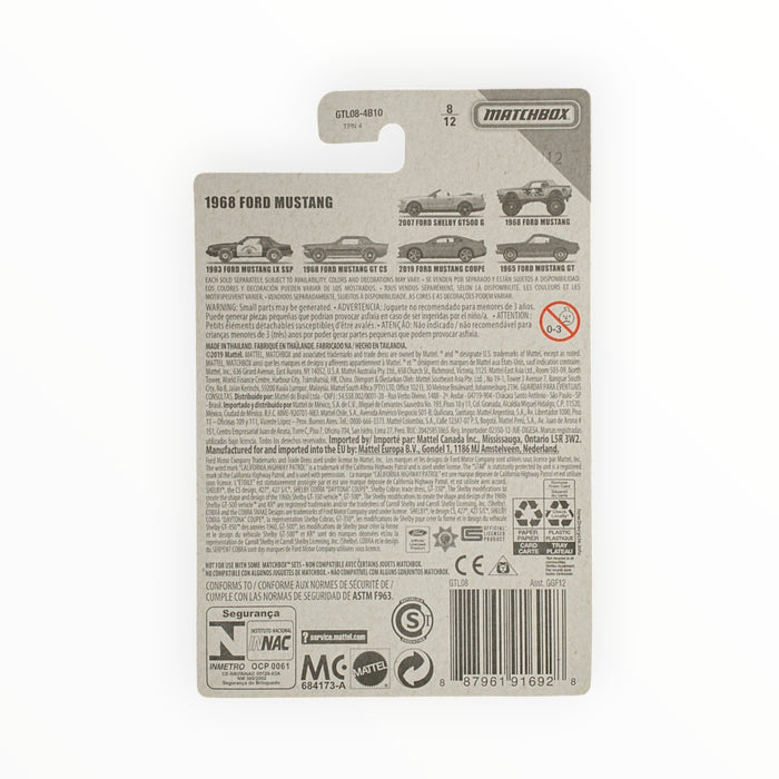 Matchbox 1968 Ford Mustang - Ford Mustang Series (2020) 8/12