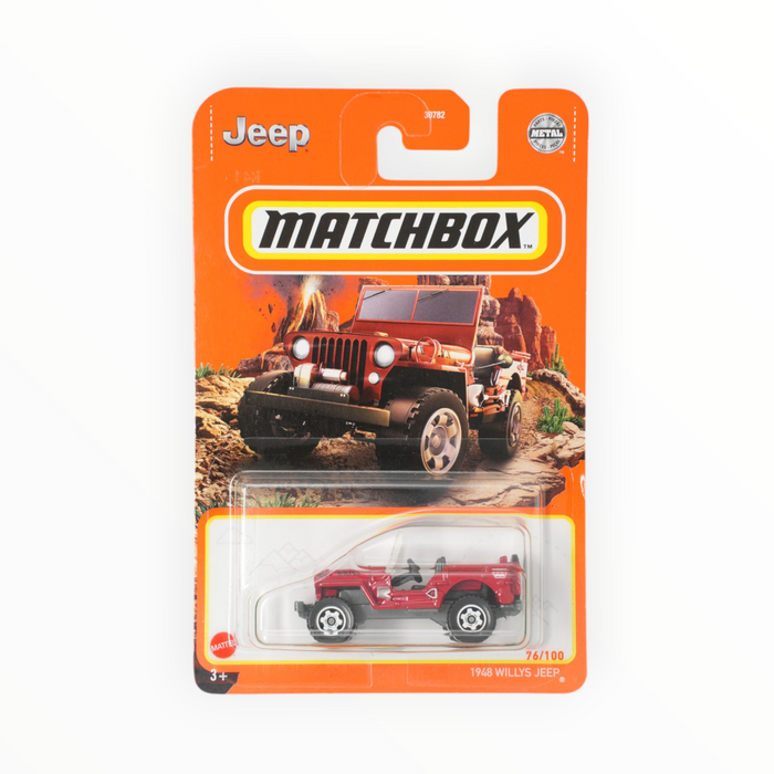Matchbox 1948 Willys Jeep - Mainline (2021) 76/100