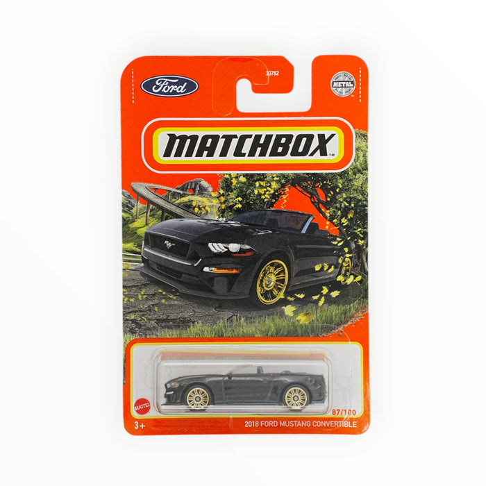 Matchbox 2018 Ford Mustang Convertible - Mainline (2021) 87/100