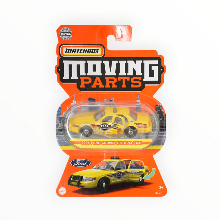 Matchbox 2006 Ford Crown Victoria Taxi - Moving Parts (2021) 3/20