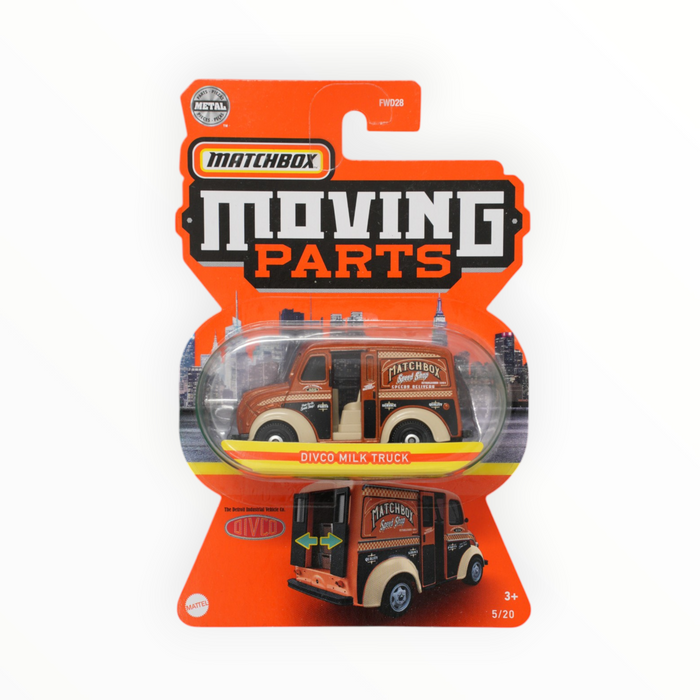 Matchbox Divco Milk Truck - Moving Parts (2021) 5/20