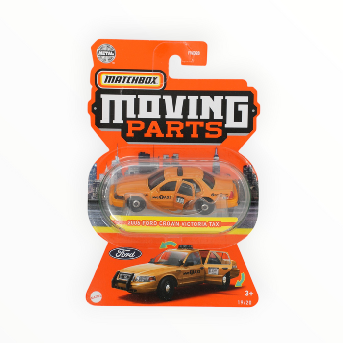 Matchbox 2006 Ford Crown Victoria Taxi - Moving Parts (2021) 19/20