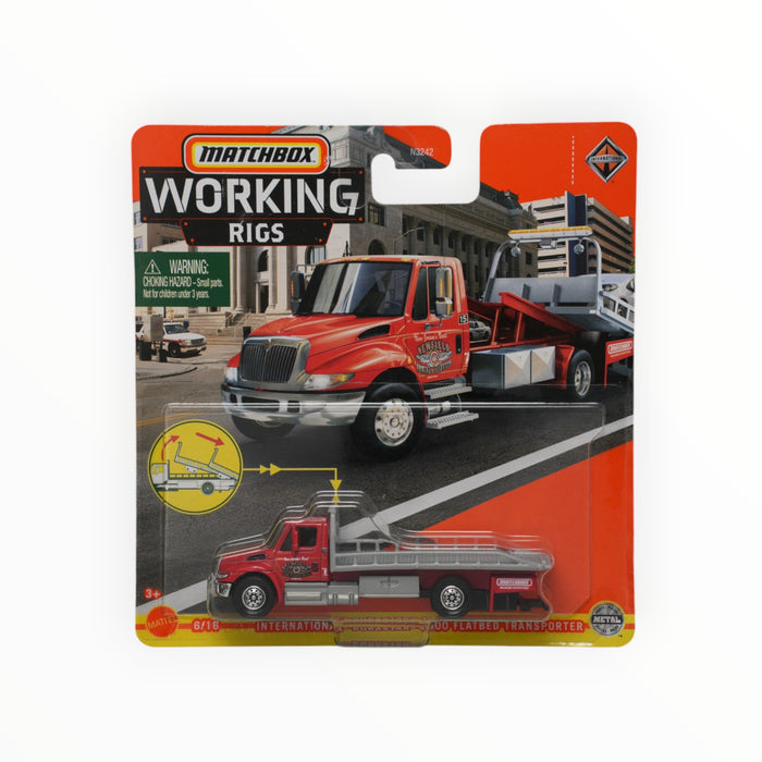 Matchbox International Durastar 4400 Flatbed Transporter - Working Rigs (2021) 6/16
