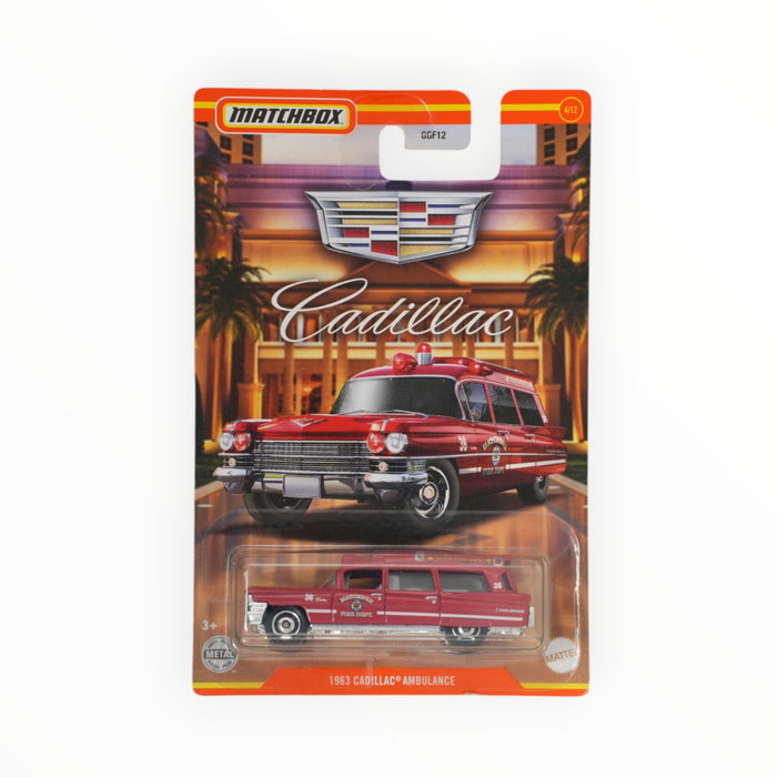 Matchbox 1963 Cadillac Ambulance - Cadillac Series (2021) 4/12
