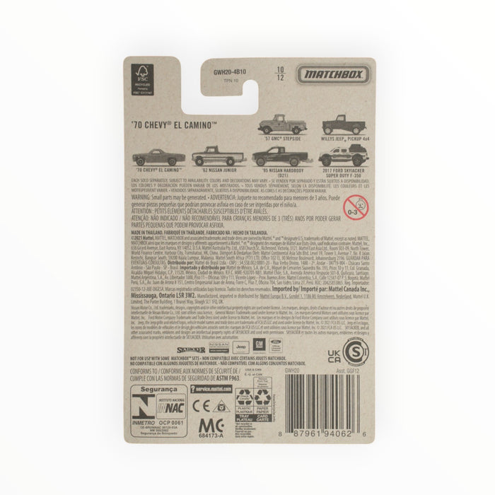 Matchbox '70 Chevy El Camino - Truck Series (2021) 10/12