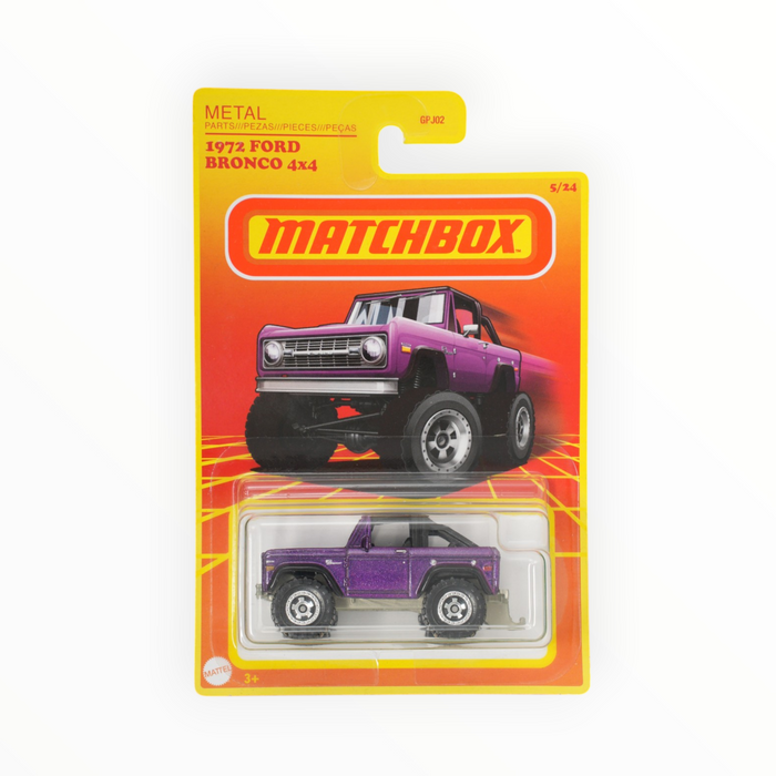 Matchbox 1972 Ford Bronco 4x4 - Retro Series (2021) 5/24