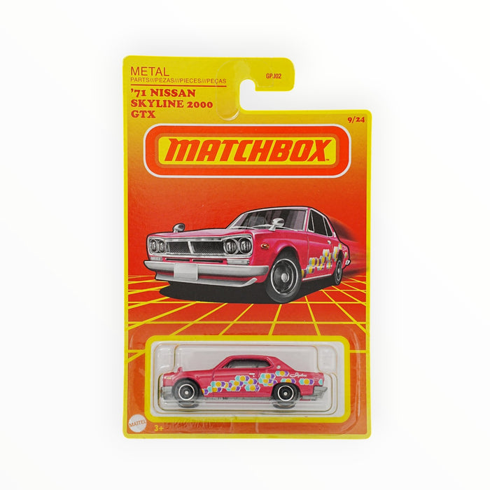 Matchbox '71 Nissan Skyline 2000 GTX - Retro Series (2021) 9/24