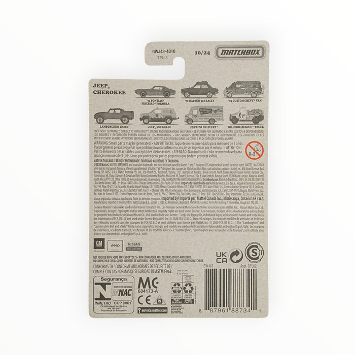 Matchbox Jeep Cherokee - Retro Series (2021) 10/24