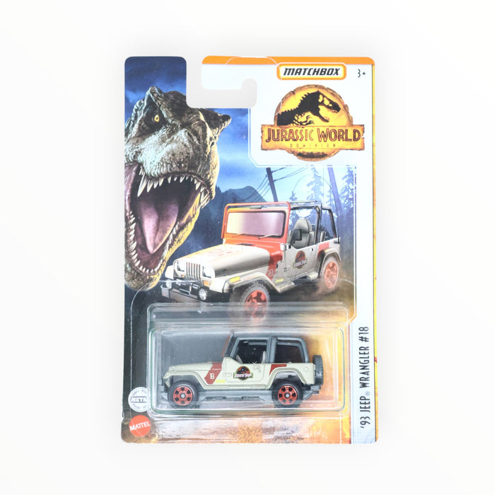 Matchbox '93 Jeep Wrangler #18 - Jurassic World Dominion (2022)