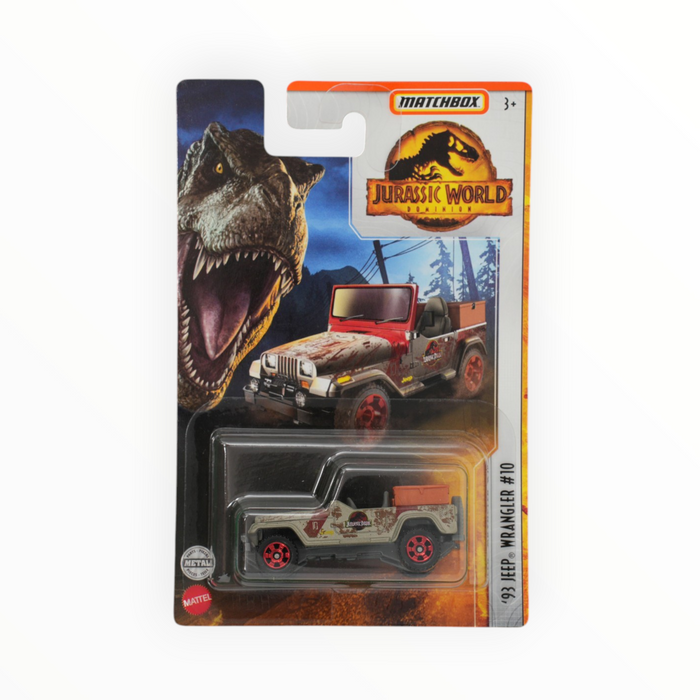 Matchbox '93 Jeep Wrangler #29 - Jurassic World Dominion (2022)