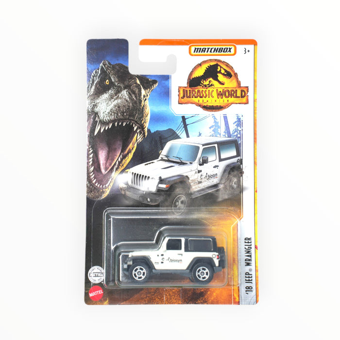 Matchbox '18 Jeep Wrangler - Jurassic World Dominion (2022)
