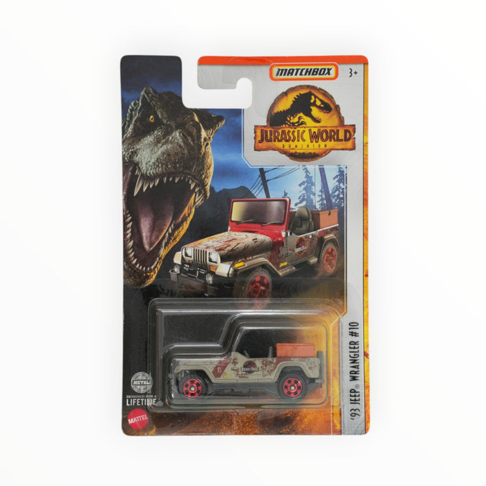 Matchbox '93 Jeep Wrangler #10 - Jurassic World Dominion (2022)