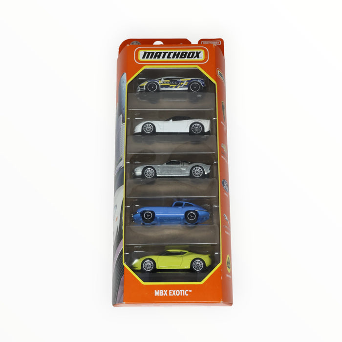 Matchbox MBX Exotic - 5-Packs (2021)