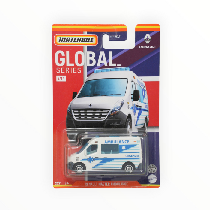 Matchbox Renault Master Ambulance - Global Series (2021) 7/14
