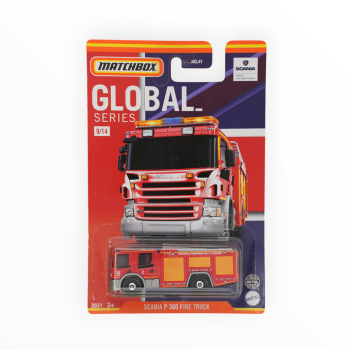 Matchbox Scania P 360 Fire Truck - Global Series (2021) 9/14