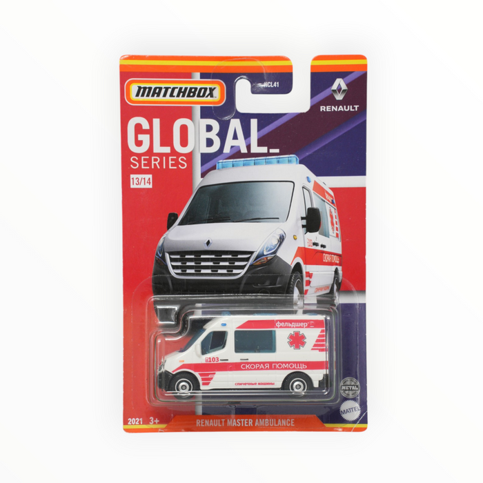Matchbox Renault Master Ambulance - Global Series (2021) 13/14