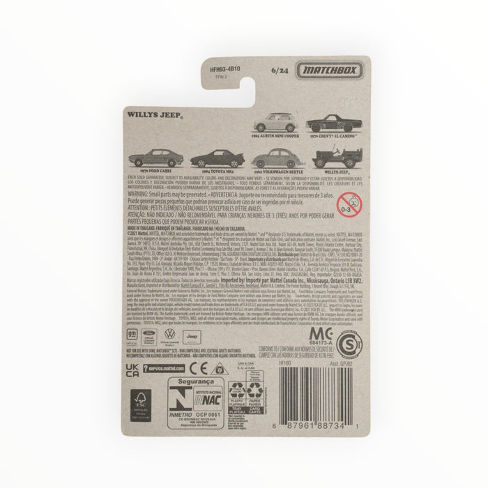 Matchbox Willys Jeep - Retro Series (2022) 6/24