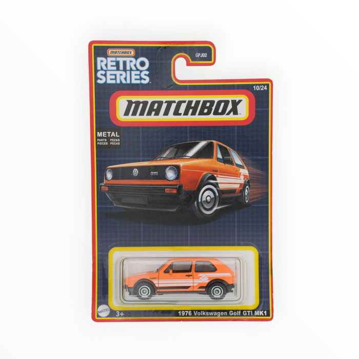 Matchbox 1976 Volkswagen Golf GTI MK1 - Retro Series (2022) 10/24