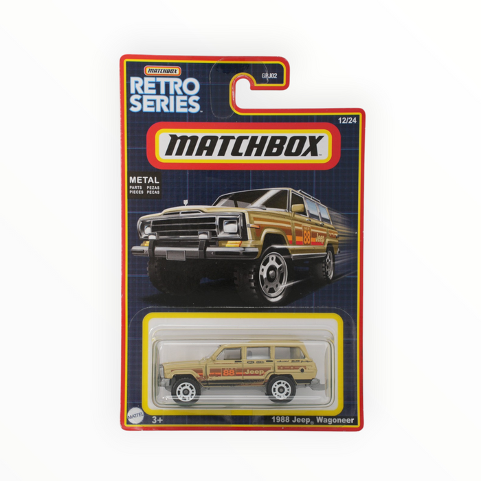Matchbox 1988 Jeep Wagoneer - Retro Series (2022) 12/24
