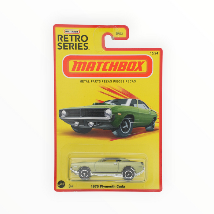 Matchbox 1970 Plymouth Cuda - Retro Series (2022) 15/24