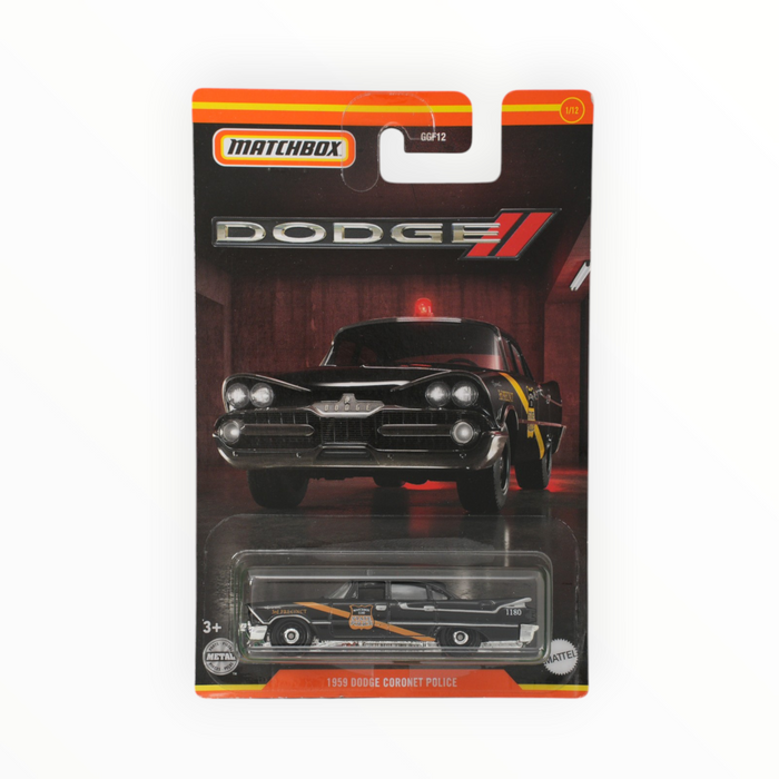 Matchbox 1959 Dodge Coronet Police - Dodge Series (2022) 1/12
