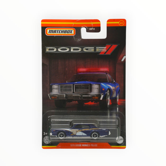 Matchbox 1978 Dodge Monaco Police - Dodge Series (2022) 6/12