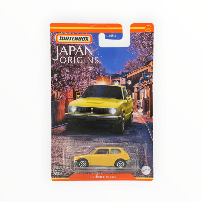 Matchbox 1976 Honda Civic CVCC - Japan Origins (2022) 2/12