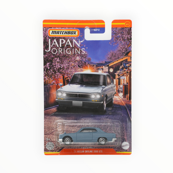 Matchbox '71 Nissan Skyline 2000 GTX - Japan Origins (2022) 6/12